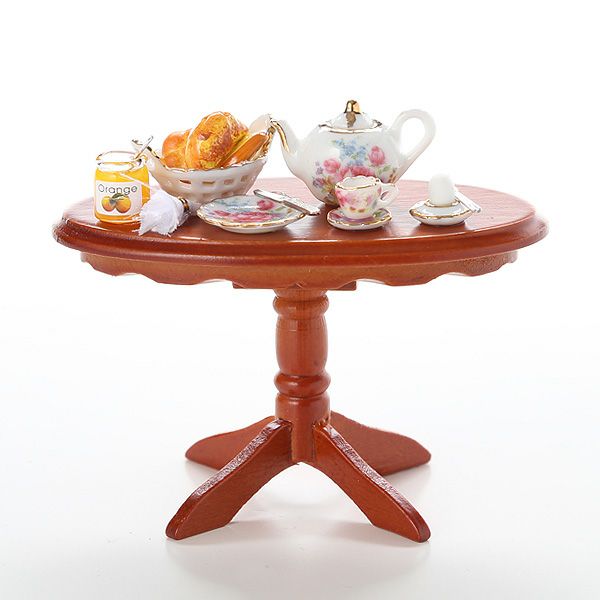 ロイター・ポーセリン ブレックファースト 001.821／3 ミニチュア テーブルセット