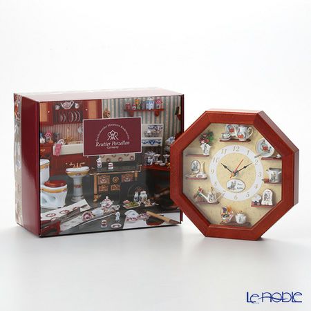 ロイター・ポーセリン ビアトリクスポター 056668／0 ピーターラビット ウォールクロック