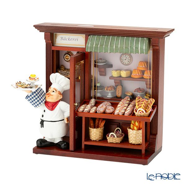 ロイター・ポーセリン ベーカリー 001.794／5 ミニチュア ドールハウス L