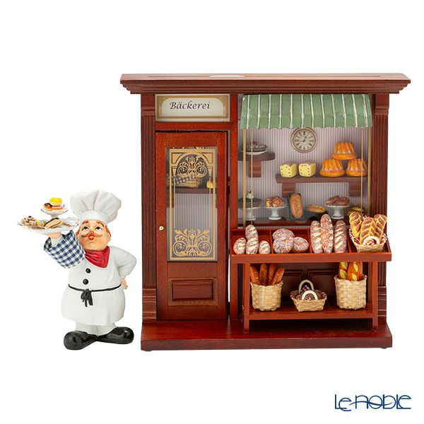 ロイター・ポーセリン ベーカリー 001.794／5 ミニチュア ドールハウス L