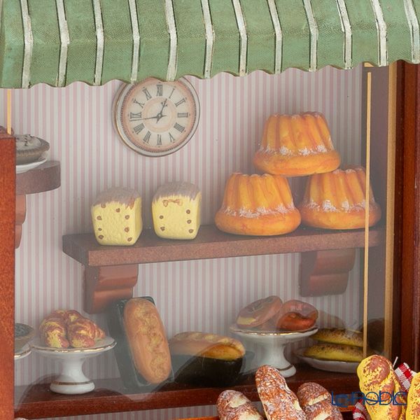 ロイター・ポーセリン ベーカリー 001.794／5 ミニチュア ドールハウス L