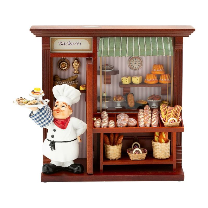 ロイター・ポーセリン ベーカリー 001.794／5 ミニチュア ドールハウス L