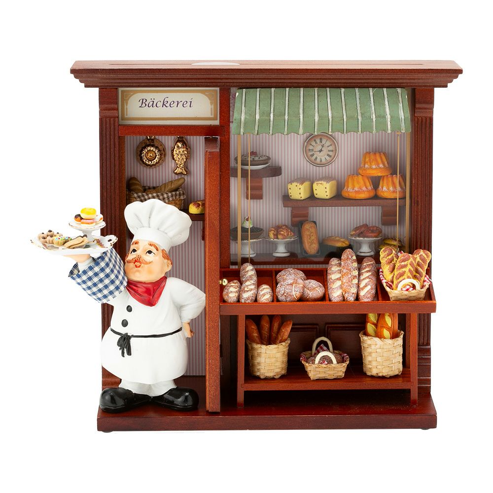 ロイター・ポーセリン ベーカリー 001.794／5 ミニチュア ドールハウス L