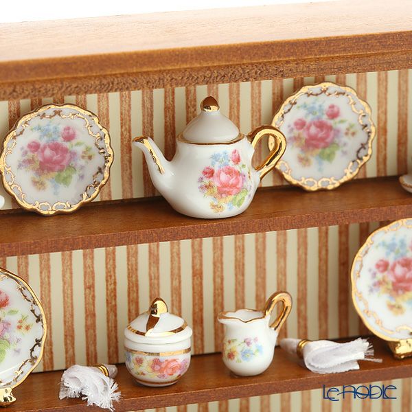 ロイター・ポーセリン ケーキ ビュッフェ 001.745／3 ミニチュア キャビネット