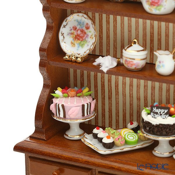 ロイター・ポーセリン ケーキ ビュッフェ 001.745／3 ミニチュア キャビネット