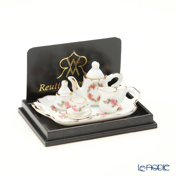ロイター・ポーセリン リサ 001.625／5 ミニチュア ティートレイセット