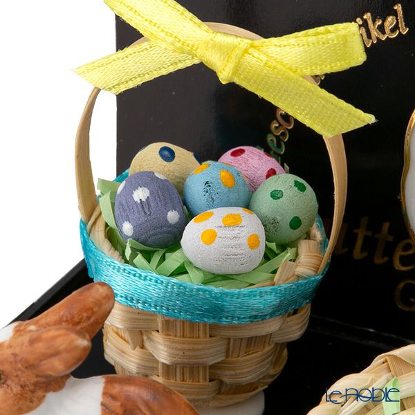 ロイター・ポーセリン ビアトリクスポター 001.321／6 イースター ミニチュア バニーセット