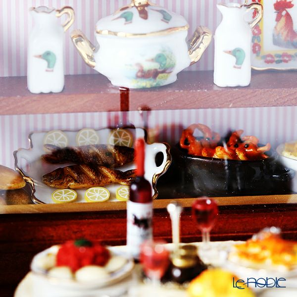 ロイター・ポーセリン シェ ミシェル （レストラン） ミニチュア ドールハウス 001.794／7