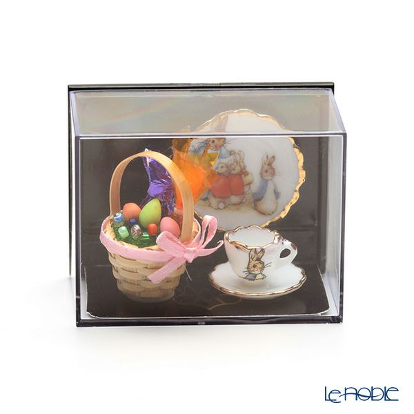 ロイター・ポーセリン ビアトリクスポター 001.321／5 イースター ミニチュア ティーセット