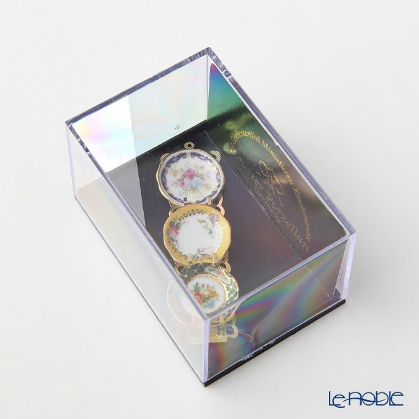 ロイター・ポーセリン クラシック ローズ 001.389／6 ミニチュア プレートラック