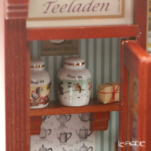 ロイター・ポーセリン ティー ショップ 102.798／2 LEDライト付 ミニチュア ピクチャーボックス L