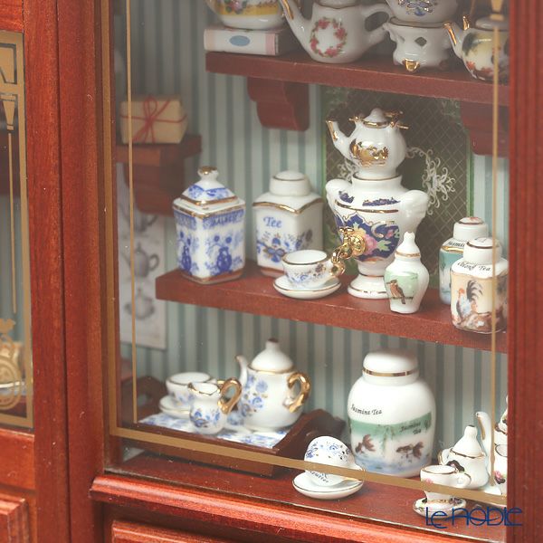 ロイター・ポーセリン ティー ショップ 102.798／2 LEDライト付 ミニチュア ピクチャーボックス L