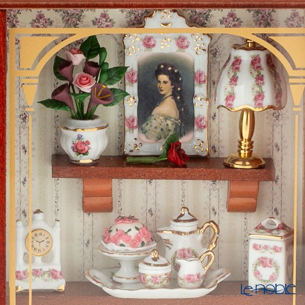 ロイター・ポーセリン ローズ ショップ 001.798／3 ミニチュア ピクチャーボックス L