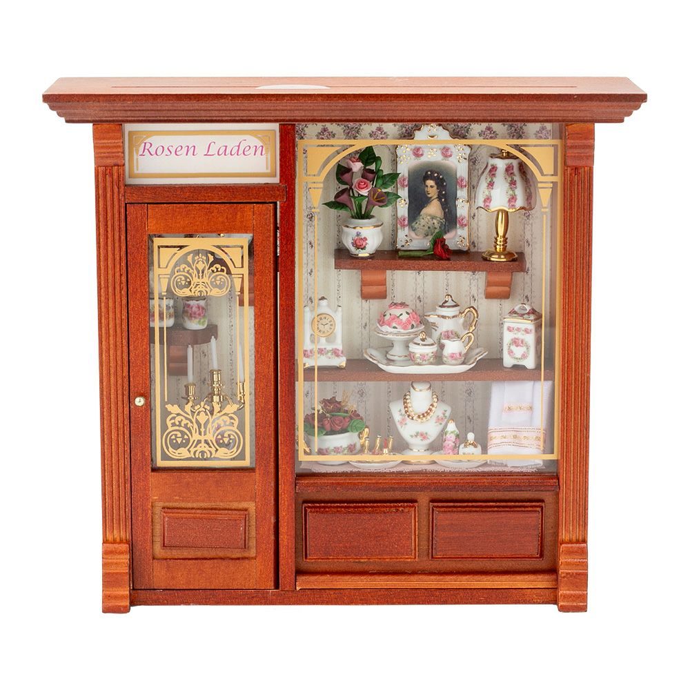 ロイター・ポーセリン ローズ ショップ 001.798／3 ミニチュア ピクチャーボックス L