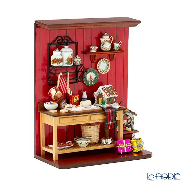 ロイター・ポーセリン クリスマス ベーキング 001.802／7 ミニチュア ドールハウス