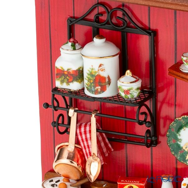 ロイター・ポーセリン クリスマス ベーキング 001.802／7 ミニチュア ドールハウス