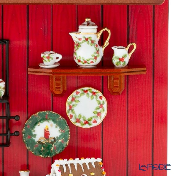 ロイター・ポーセリン クリスマス ベーキング 001.802／7 ミニチュア ドールハウス