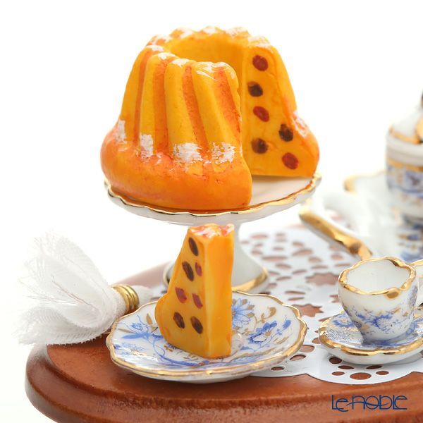 ロイター・ポーセリン コーヒー クラッチ （茶話会） 001.822／1 ミニチュア テーブルセット