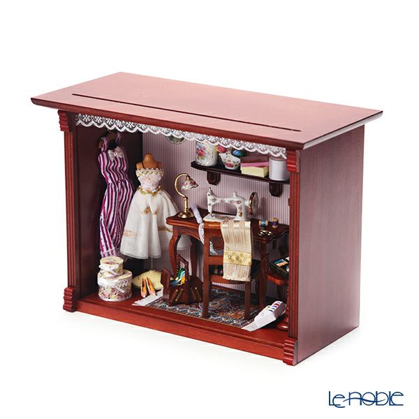 ロイター・ポーセリン ソーイング ワ-クショップ （裁縫部屋） 001.705／3 ミニチュア ピクチャーボックス M