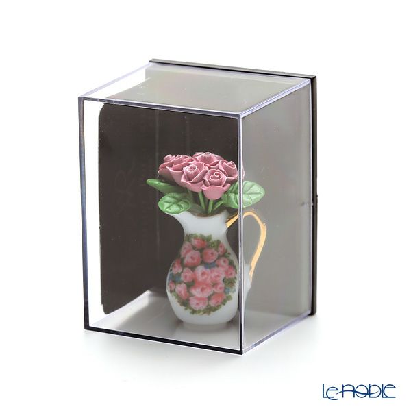 ロイター・ポーセリン ローズ ブーケ 001.359／5 ミニチュア ジャー