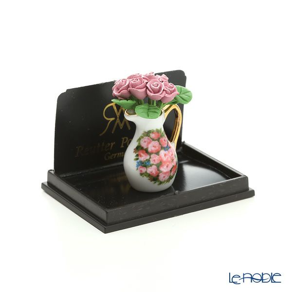 ロイター・ポーセリン ローズ ブーケ 001.359／5 ミニチュア ジャー