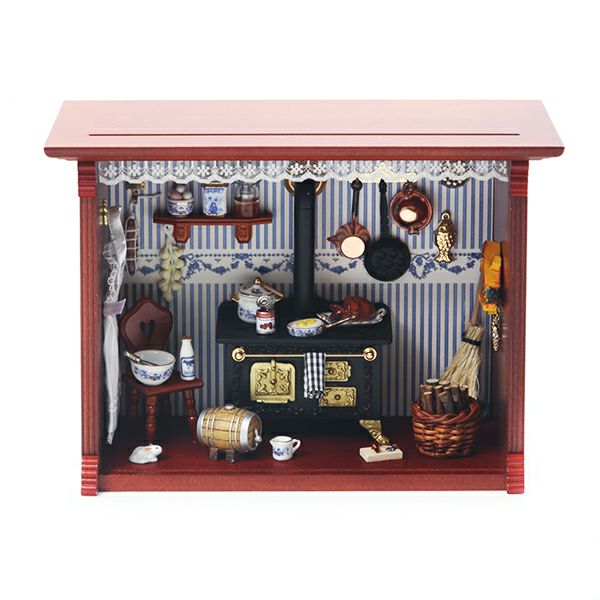 ロイター・ポーセリン ブルーキッチン 001.705／0 ミニチュア ピクチャーボックス M