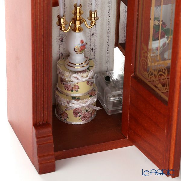 ロイター・ポーセリン ローズ ショップ 102.798／3 LEDライト付 ミニチュア ピクチャーボックス L