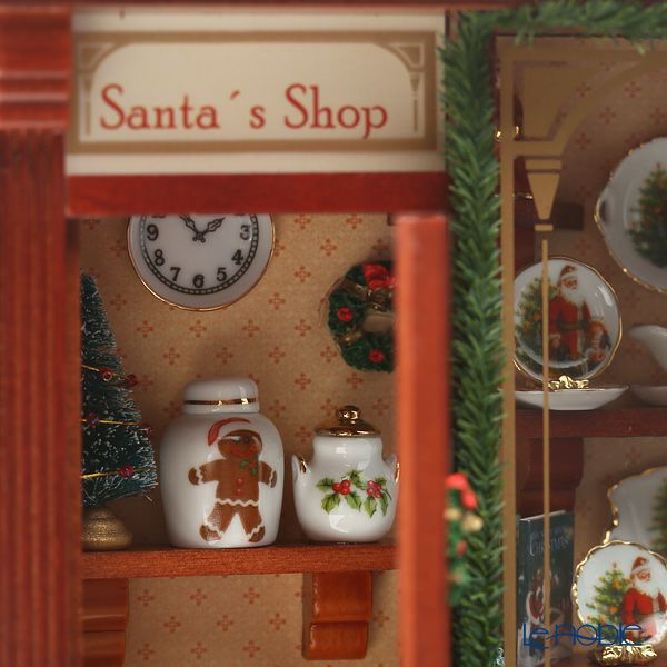 ロイター・ポーセリン クリスマス ショップ 102.797／7 ライト付 ミニチュア ピクチャーボックス L