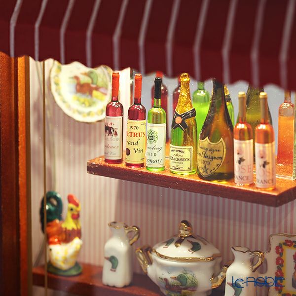 ロイター・ポーセリン シェ ミシェル （レストラン） ミニチュア ドールハウス 102.794／7 ライト付