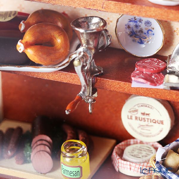 ロイター・ポーセリン ブッチャー ショップ （精肉店） ミニチュア ピクチャーボックス L 102.797／4 ライト付