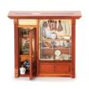 ロイター・ポーセリン ブッチャー ショップ （精肉店） ミニチュア ピクチャーボックス L 102.797／4 ライト付