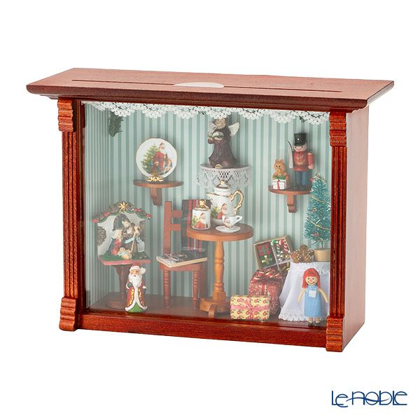 ロイター・ポーセリン クリスマス ルーム 001.702／1 ミニチュア ピクチャーボックス M