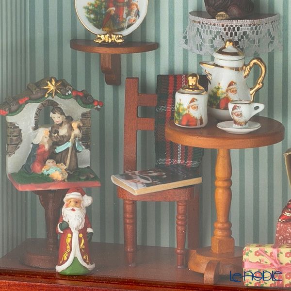 ロイター・ポーセリン クリスマス ルーム 001.702／1 ミニチュア ピクチャーボックス M