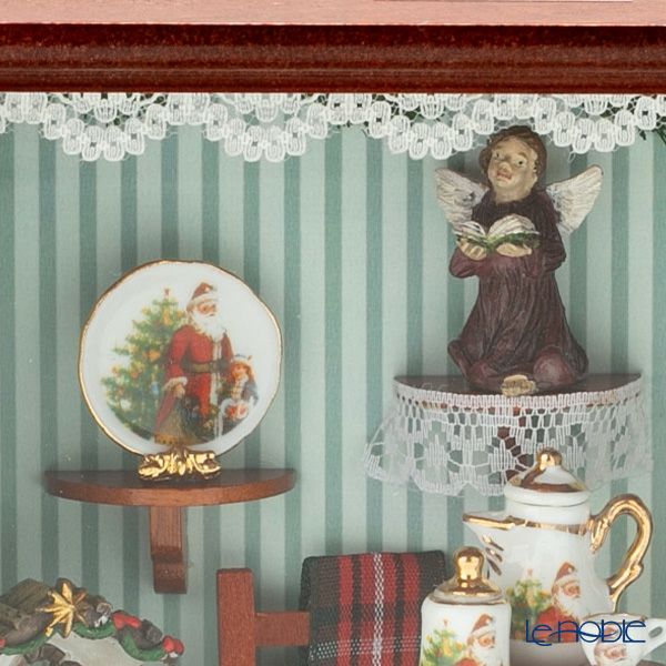 ロイター・ポーセリン クリスマス ルーム 001.702／1 ミニチュア ピクチャーボックス M