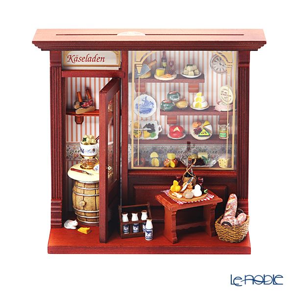 ロイター・ポーセリン チーズ ショップ 102.794／0 ライト付 ミニチュア ドールハウス L