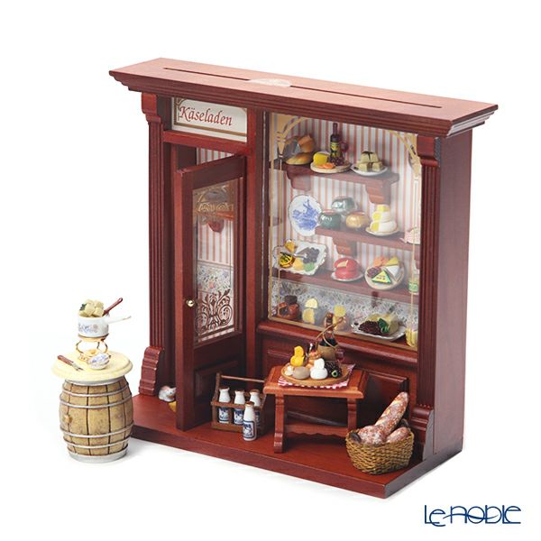 ロイター・ポーセリン チーズ ショップ 102.794／0 ライト付 ミニチュア ドールハウス L