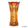 アルンシュタットクリスタル アルンシュタットフラワー ベース 26cm アンバー（色被せガラス）34457
