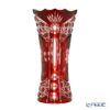 アルンシュタットクリスタル アルンシュタットフラワー ベース 26cm レッド （色被せガラス）34975