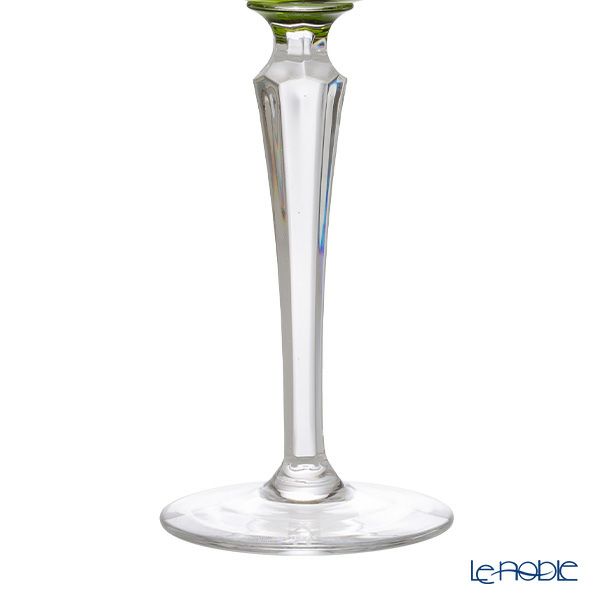 アルンシュタットクリスタル ローズ ワイングラス 270ml グリーン（色被せガラス）35698