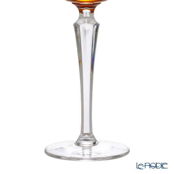 アルンシュタットクリスタル ローズ ワイングラス 270ml アンバー（色被せガラス）35700