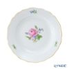 マイセン（Meissen） ピンクのバラ／忘れな草 プレート 20cm 020810／00472