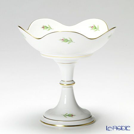 マイセン（Meissen） ピンクのバラ 020110／54721 コンポート 15cm