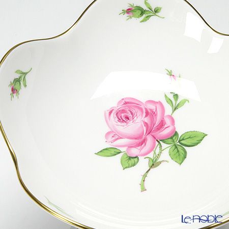 マイセン（Meissen） ピンクのバラ 020110／54721 コンポート 15cm