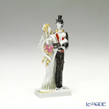 マイセン（Meissen） マイセン人形 900300／81856 ウェディングカップル 11cm