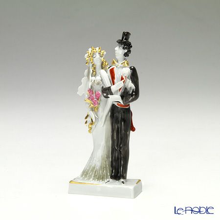 マイセン（Meissen） マイセン人形 900300／81856 ウェディングカップル 11cm