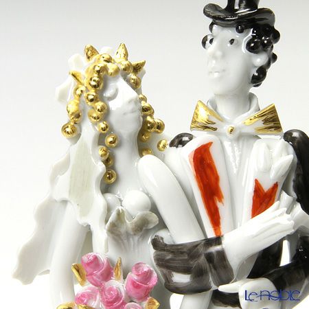 マイセン（Meissen） マイセン人形 900300／81856 ウェディングカップル 11cm
