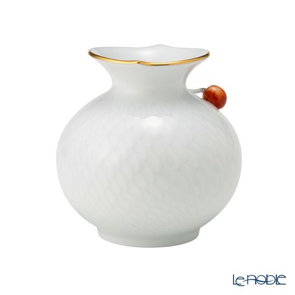 マイセン（Meissen） 波の戯れ 719391／50144 花瓶 チェリー 9cm