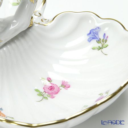 マイセン（Meissen） 散らし小花 010110／00204 薬味／レモン入れ H5cm／L11.5cm