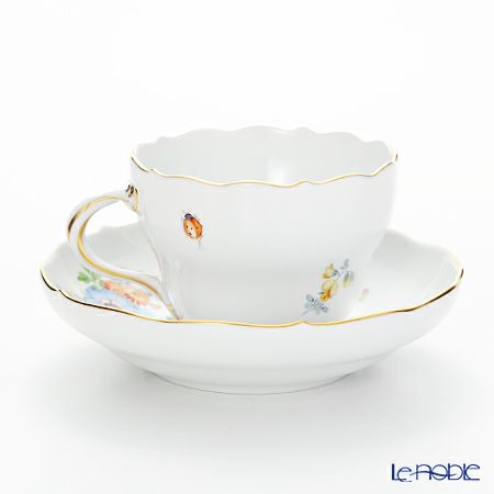 マイセン（Meissen） フラワーブーケ 220110／00582 コーヒーカップ＆ソーサー 200ml