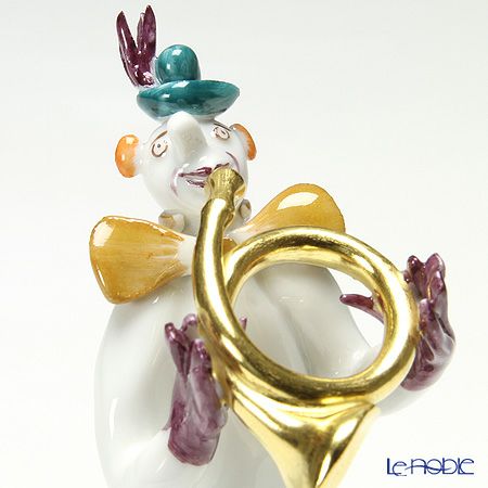 マイセン（Meissen） マイセン人形 900300／60661 クラウン トランペット 9cm